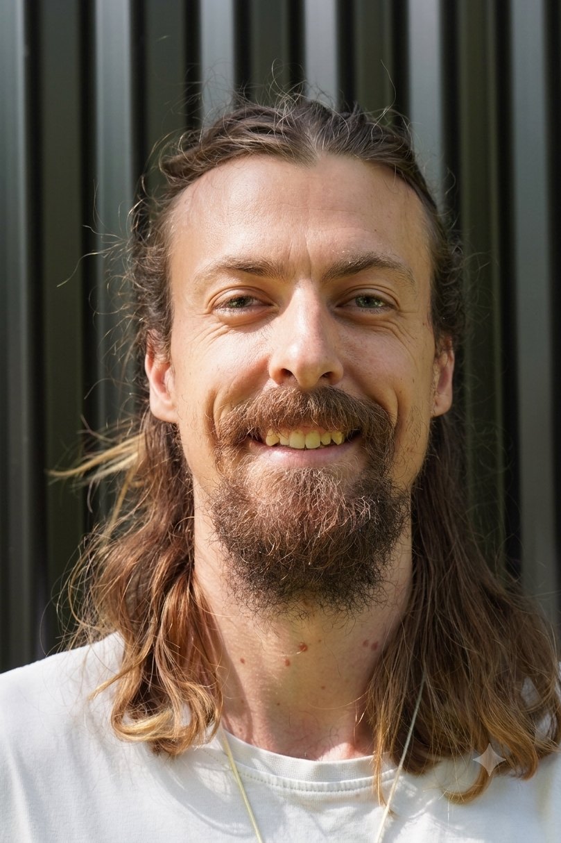 Sam, co-founder and carpenter at Living Yurts